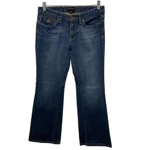 Banana Republic Women's Bootcut Denim Jeans Mid Rise Size 8P